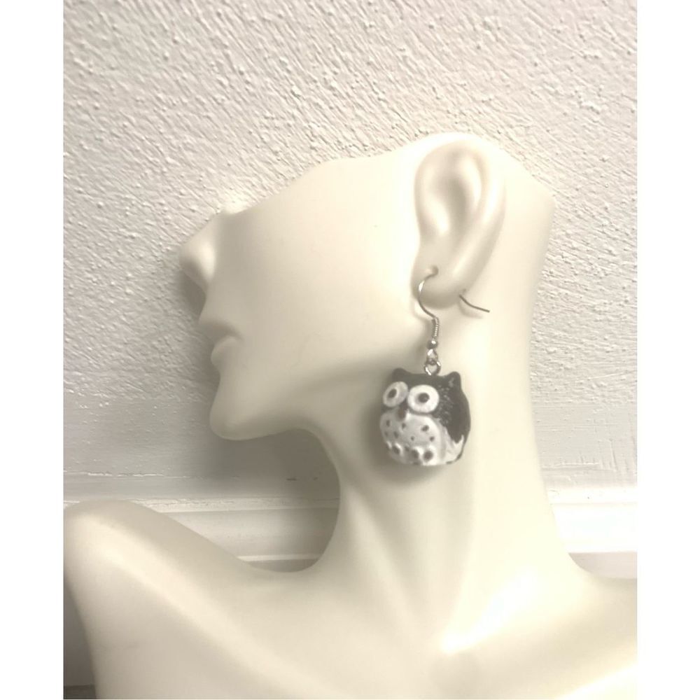 Owl Statement Earrings